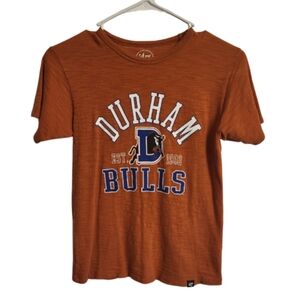 47 Womens's Orange Durham Bulls T-Shirt Small